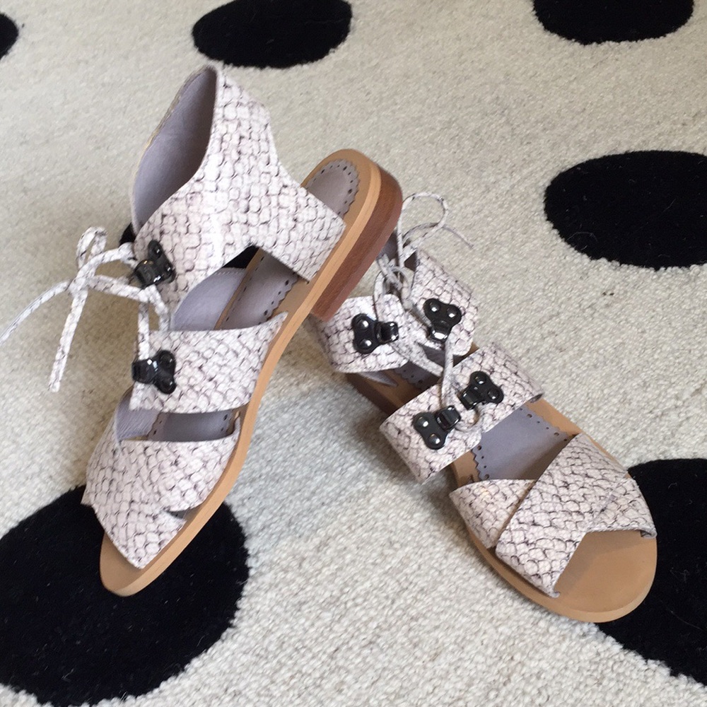 NWT Anthropologie Farylrobin Gladiator Sandals